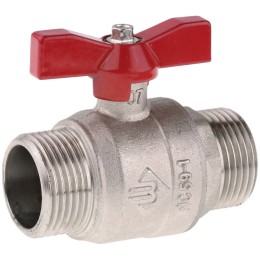 ЗУБР d 1/2″, ″папа-папа″, шаровой кран (51355-N-1/2) ЗУБР d 1/2″, ″папа-папа″, шаровой кран (51355-N-1/2)
