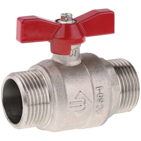 ЗУБР d 1/2″, ″папа-папа″, шаровой кран (51355-N-1/2) ЗУБР d 1/2″, ″папа-папа″, шаровой кран (51355-N-1/2)