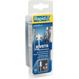 RAPID 4.8 х 25 мм, 50 шт, алюминиевая заклепка (5000392)