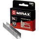MIRAX тип 53 (A/10/JT21) 14 мм, 1000 шт, калибр 23GA, скобы для степлера (3153-14) MIRAX тип 53 (A/10/JT21) 14 мм, 1000 шт, калибр 23GA, скобы для степлера (3153-14)
