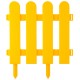 GRINDA Штакетник, 29 х 224 см, желтый, 7 секций, декоративный забор (422209-Y) GRINDA Штакетник, 29 х 224 см, желтый, 7 секций, декоративный забор (422209-Y)
