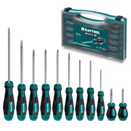 KRAFTOOL X-Drive 11, 11 шт., в кейсе, набор отверток (25811)