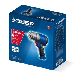 ЗУБР ПГ-1350К, 1/2″, 1350 Н·м, ударный пневматический гайковерт, Профессионал (64235) ЗУБР ПГ-1350К, 1/2″, 1350 Н·м, ударный пневматический гайковерт, Профессионал (64235)