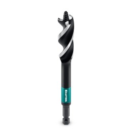 KRAFTOOL 3-Wave d16 мм, трехзаходное сверло по дереву с резьбовым центрующим острием (29513-16) KRAFTOOL 3-Wave d16 мм, трехзаходное сверло по дереву с резьбовым центрующим острием (29513-16)