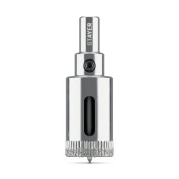 STAYER DIAMOND d 22 мм, Р60, Алмазная коронка (29931-22) STAYER DIAMOND d 22 мм, Р60, Алмазная коронка (29931-22)