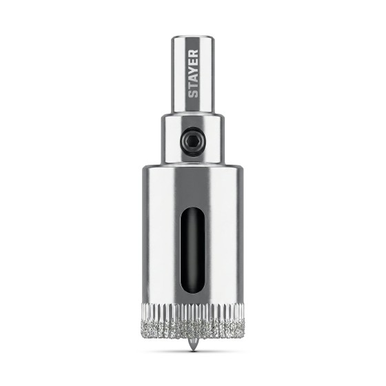 STAYER DIAMOND d 25 мм, Р60, Алмазная коронка (29931-25) STAYER DIAMOND d 25 мм, Р60, Алмазная коронка (29931-25)