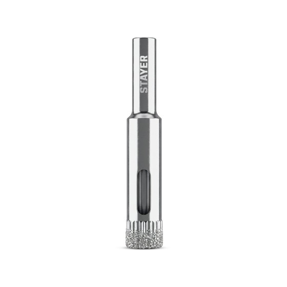 STAYER DIAMOND d 10 мм, Р60, Алмазное трубчатое сверло (29930-10) STAYER DIAMOND d 10 мм, Р60, Алмазное трубчатое сверло (29930-10)