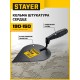 STAYER 190 x 150 мм, пластмассовая ручка, кельма штукатура (08250-3) STAYER 190 x 150 мм, пластмассовая ручка, кельма штукатура (08250-3)