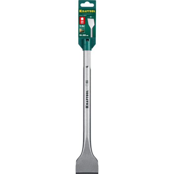 KRAFTOOL ALLIGATOR, 50 х 400 мм, SDS-max, плоское изогнутое зубило (29333-50-300)