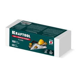 KRAFTOOL А60 1/2 Premium Rabbet LowAngle, 160 x 45 мм, металлический рубанок 18529) KRAFTOOL А60 1/2 Premium Rabbet LowAngle, 160 x 45 мм, металлический рубанок 18529)