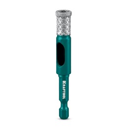 KRAFTOOL VS DIAMOND d 12, HEX 1/4″, Вакуумное алмазное трубчатое сверло по керамограниту (29891-12) KRAFTOOL VS DIAMOND d 12, HEX 1/4″, Вакуумное алмазное трубчатое сверло по керамограниту (29891-12)
