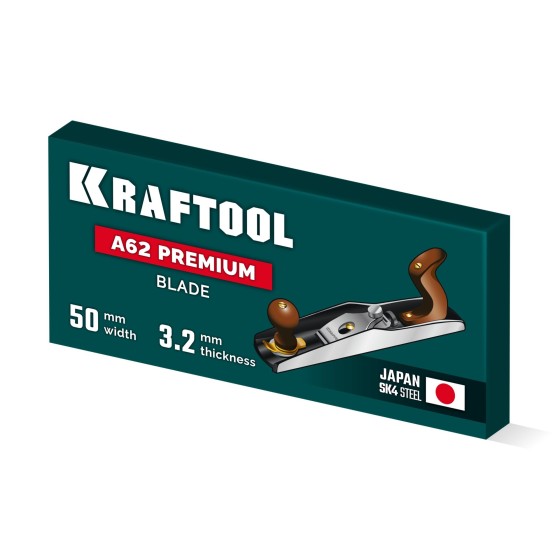 KRAFTOOL A62 Premium 50мм, лезвие для рубанка арт.18528 (18528-S) KRAFTOOL A62 Premium 50мм, лезвие для рубанка арт.18528 (18528-S)