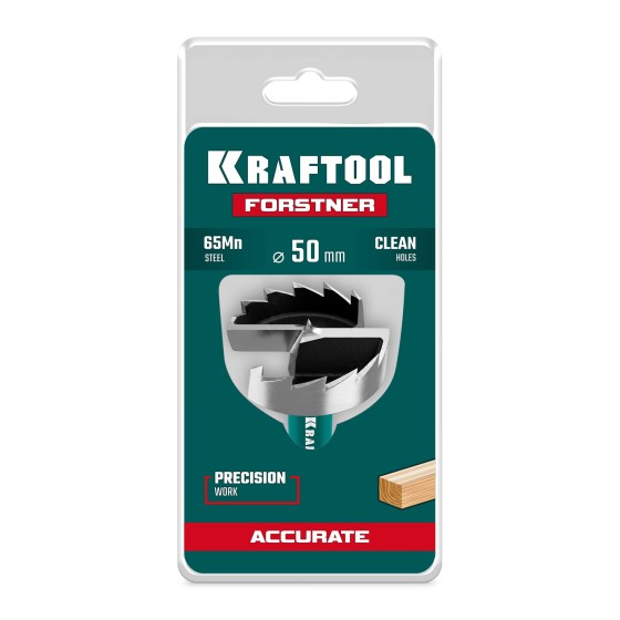 KRAFTOOL FORSTNER d 50 мм, cверло Форстнера (29950-50) KRAFTOOL FORSTNER d 50 мм, cверло Форстнера (29950-50)