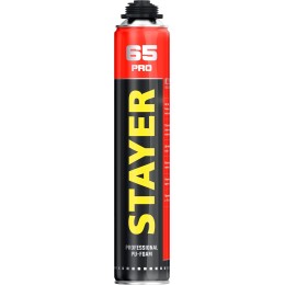 STAYER PRO 65, 800 мл, выход до 65 л, пистолетная, всесезонная, монтажная пена, Professional (41137) STAYER PRO 65, 800 мл, выход до 65 л, пистолетная, всесезонная, монтажная пена, Professional (41137)