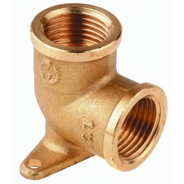 GENERAL FITTINGS гайка/гайка, 1/2″, латунь, уголок с креплением к стене (51076-G/G-1/2) GENERAL FITTINGS гайка/гайка, 1/2″, латунь, уголок с креплением к стене (51076-G/G-1/2)