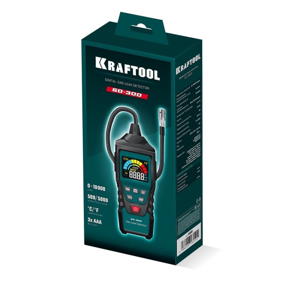 KRAFTOOL GD-300 цифровой газоанализатор (45801) KRAFTOOL GD-300 цифровой газоанализатор (45801)