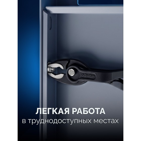 ЗУБР ЗАХВАТ-2, 200 мм, клещи захватные, Профессионал (22442-20)