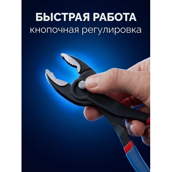 ЗУБР ЗАХВАТ-2, 200 мм, клещи захватные, Профессионал (22442-20)