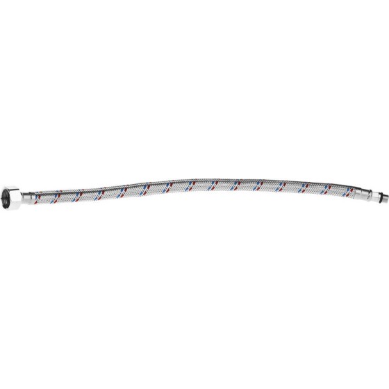 STAYER 1/2″, 0.4 м, гайка-штуцер, гибкая подводка с укороченным штуцером для смесителей, Professional (51016-040) STAYER 1/2″, 0.4 м, гайка-штуцер, гибкая подводка с укороченным штуцером для смесителей, Professional (51016-040)