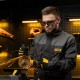 Очки защитные открытые, поликарбонатные, увеличенная дымчатая линза, регулируемые дужки Denzel Очки защитные открытые, поликарбонатные, увеличенная дымчатая линза, регулируемые дужки Denzel