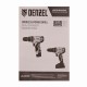 Дрель-шуруповерт аккумуляторная CDL-12-01CB, Li-Ion, 12 В, 1 акк. Denzel 26104 Дрель-шуруповерт аккумуляторная CDL-12-01CB, Li-Ion, 12 В, 1 акк. Denzel 26104