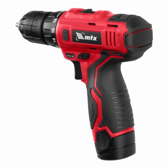 Дрель-шуруповерт аккумуляторная MCDL-12-02P, Li-Ion, 12 В, 2 акк. MTX 26181 Дрель-шуруповерт аккумуляторная MCDL-12-02P, Li-Ion, 12 В, 2 акк. MTX 26181