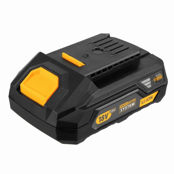 Дрель-шуруповерт аккумуляторная CDL-18-02BM, Li-Ion, 18 В, 2 акк.// Denzel 26116 Дрель-шуруповерт аккумуляторная CDL-18-02BM, Li-Ion, 18 В, 2 акк.// Denzel 26116