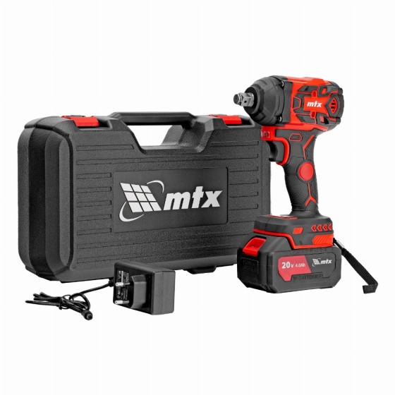 Гайковерт ударный аккумуляторный бесщет. CIWU-BL-20-600, Li-Ion, 20 В MTX 26585 Гайковерт ударный аккумуляторный бесщет. CIWU-BL-20-600, Li-Ion, 20 В MTX 26585