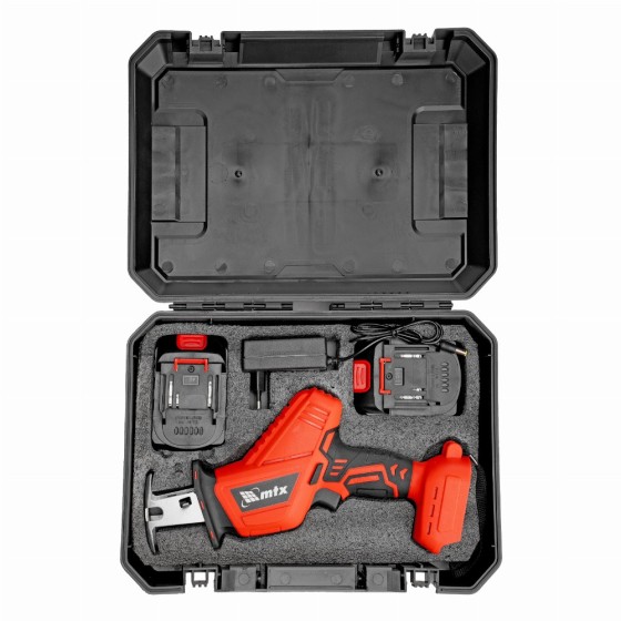 Пила сабельная аккумуляторная RС-80, Li-Ion, 20 В MTX 28812