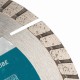 Диск алмазный, 180 х 22.2 мм, турбо-сегментный, сухая резка Gross 73023