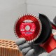 Диск алмазный, отрезной Turbo, 125 х 22.2 мм, сухая резка Matrix Professional 73179