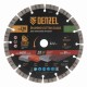 Диск алмазный отрезной DENZEL, ф230 х 22.2 мм, сегментный, сухой рез, HWD92, круг, 731040 731040