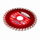 Диск алмазный, отрезной Turbo, 115 х 22.2 мм, сухая резка Matrix Professional 73178 Диск алмазный, отрезной Turbo, 115 х 22.2 мм, сухая резка Matrix Professional 73178