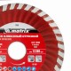 Диск алмазный, отрезной Turbo, 115 х 22.2 мм, сухая резка Matrix Professional 73178 Диск алмазный, отрезной Turbo, 115 х 22.2 мм, сухая резка Matrix Professional 73178