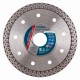 Диск алмазный, 125 х 22.2 мм, тонкий, сплошной (Jaguar) мокрая резка Gross 73053