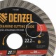 Диск алмазный отрезной DENZEL Турбо, ф125 х 22.2 мм, сухой рез, HWD92, турбированная рабочая часть, круг, 731080 731080 Диск алмазный отрезной DENZEL Турбо, ф125 х 22.2 мм, сухой рез, HWD92, турбированная рабочая часть, круг, 731080 731080