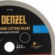 Диск алмазный отрезной DENZEL, ф230 х 22.2 мм, сплошной, мокрый рез, HWD92, круг, 731320 731320