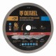 Диск алмазный отрезной DENZEL, ф230 х 22.2 мм, сплошной, мокрый рез, HWD92, круг, 731320 731320