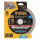 Диск алмазный отрезной DENZEL, ф125 х 22.2 мм, сплошной, мокрый рез, HWD92, круг, 731200 731200