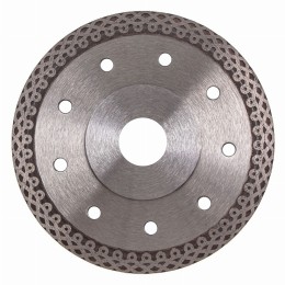 Диск алмазный, 125 х 22.2 мм, тонкий, сплошной (Jaguar) мокрая резка Gross 73053