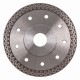 Диск алмазный, 125 х 22.2 мм, тонкий, сплошной (Jaguar) мокрая резка Gross 73053