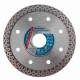 Диск алмазный, 115 х 22.2 мм, тонкий, сплошной (Jaguar) мокрая резка Gross 73052
