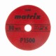 Алмазный гибкий шлифовальный круг, 100 мм, P1500, сухое шлифование, 5 шт. Matrix 73505