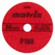Алмазный гибкий шлифовальный круг, 100 мм, P100, сухое шлифование, 5 шт. Matrix 73501