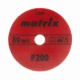 Алмазный гибкий шлифовальный круг, 100 мм, P200, мокрое шлифование, 5 шт. Matrix 73509