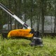 Триммер бензиновый DT 33, 33 см3, 1.8 л. с, неразъемная штанга, состоит из 2 частей Denzel 96222