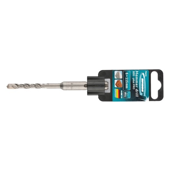 Бур по бетону Pro, 6 x 110 мм, SDS Plus Gross 70656 Бур по бетону Pro, 6 x 110 мм, SDS Plus Gross 70656