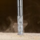 Бур по бетону, цельная крестовая пластина, 10x115 мм, SDS PLUS Denzel 705310 Бур по бетону, цельная крестовая пластина, 10x115 мм, SDS PLUS Denzel 705310