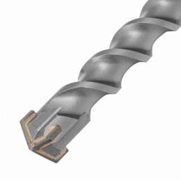 Бур по бетону, 26 х 600 мм, SDS Max c крестовой пластиной Matrix 71260 Бур по бетону, 26 х 600 мм, SDS Max c крестовой пластиной Matrix 71260