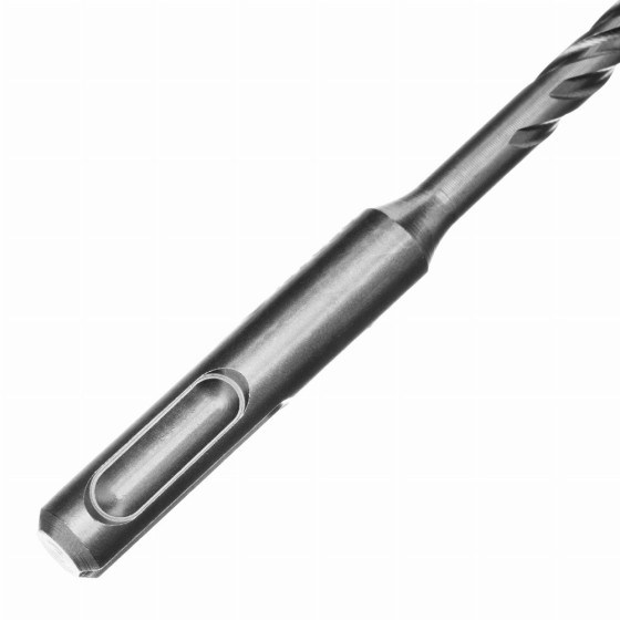 Бур по бетону, цельная крестовая пластина, 6x115 мм, SDS PLUS Denzel 705300 Бур по бетону, цельная крестовая пластина, 6x115 мм, SDS PLUS Denzel 705300